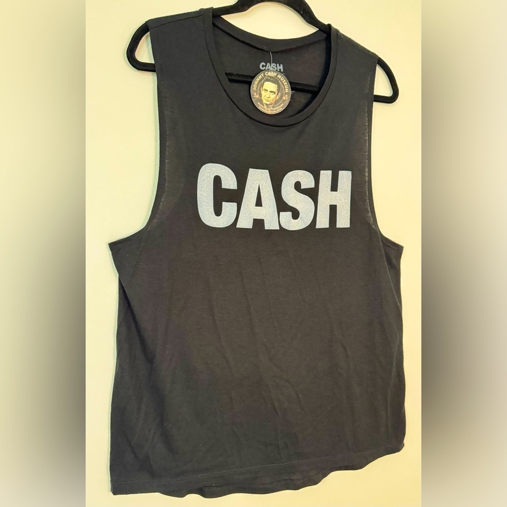 New! Women’s Johnny Cash Tank Top Size 2X From Johnny cash Museum in Tennessee - Picture 4 of 8